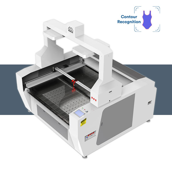 contour laser cutter with camera for sublimation fabrics, MimoWork Laser Machine