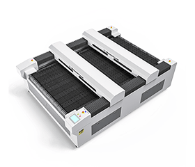 Flatbed Laser Cutter 160L fun awọn aṣọ, ẹrọ gige lesa ile-iṣẹ fun gige gige aṣọ kika nla