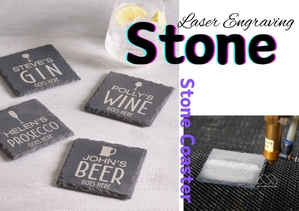 laser engraving stone coaster