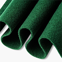 Thick Hunter Green Fabric