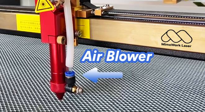 air assist, air pump for co2 laser cutting machine, MimoWork Laser