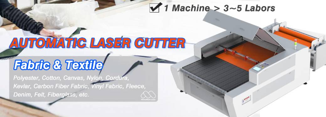 CO2 laser cutting machine for fabric MimoWork Laser