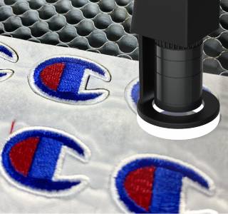 ccd camera recognize the patch for laser cutting from MimoWork Laser