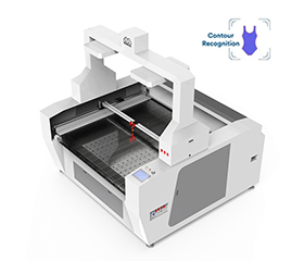 contour laser cutter 160L, laser cutting sublimation, laser cutting polyester