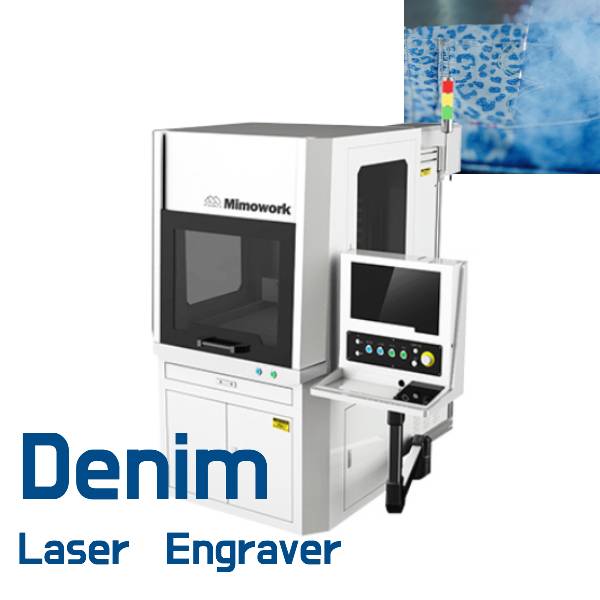 Denim lasergraveringsmaskin, Galvo -lasermarkeringsmaskin från Mimowork Laser