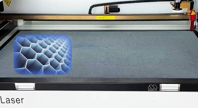 honeycomb laser cutting bed for laser cutter, MimoWork Laser