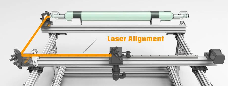 laserové zarovnanie pre rezací stroj CO2 laser