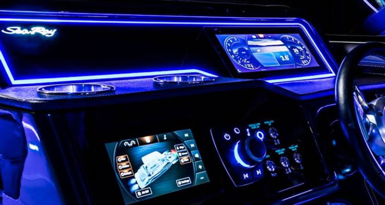 laser gesnyde akriel motor dashboard