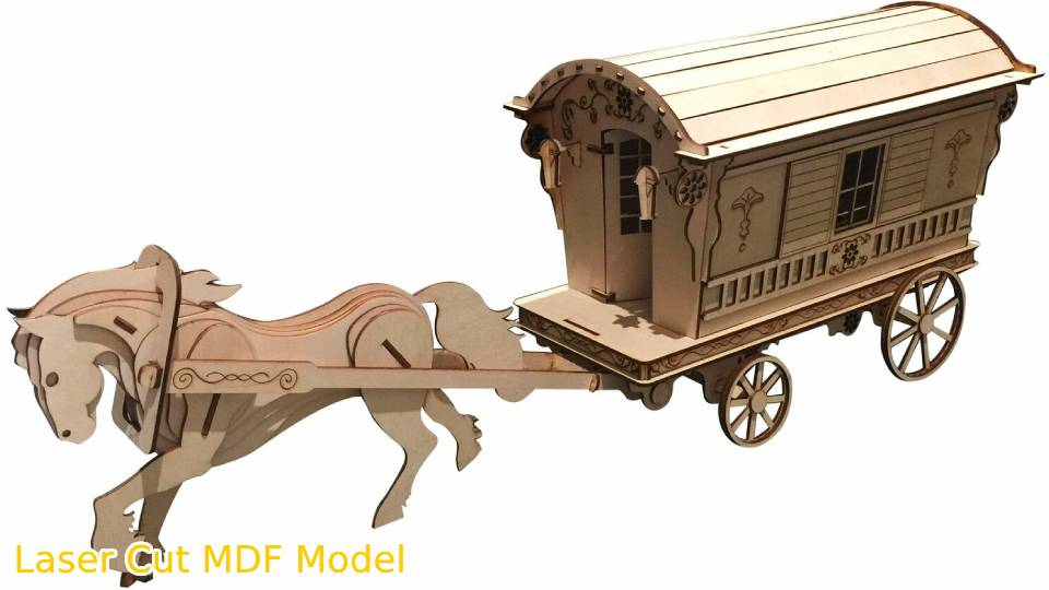 laser cut mdf model, laser cut mdf building