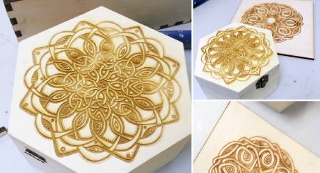 laser engraving balsa wood