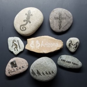 stone engraving